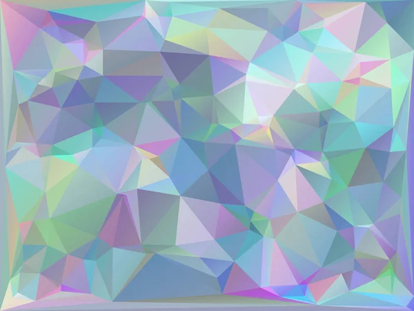Fond géométrique irisé — Image vectorielle