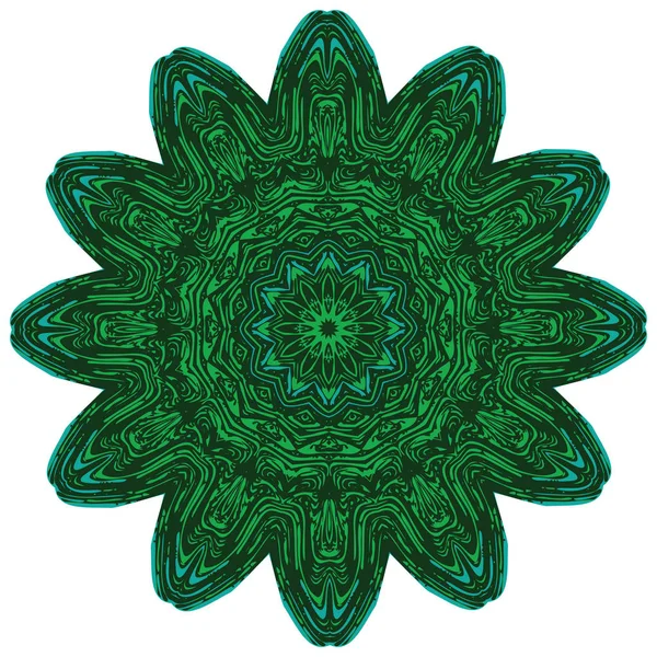 Grunge dekorativa Mandala — Stock vektor