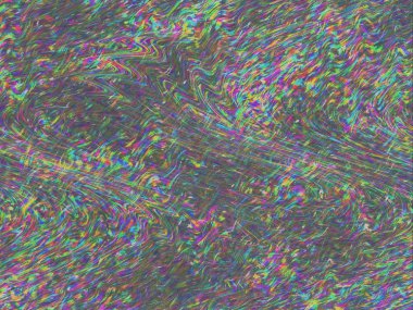 Holografik doku illüstrasyon