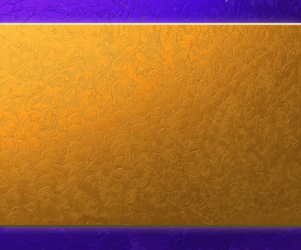 Fundo de metal roxo e dourado — Fotografia de Stock