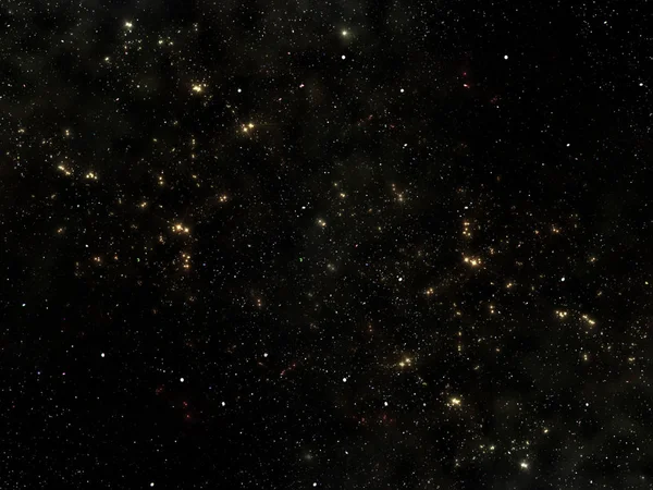 Starry Night Sky scen — Stockfoto