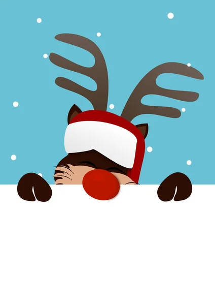 Reindeer Christmas Winter Time — Stock Photo, Image