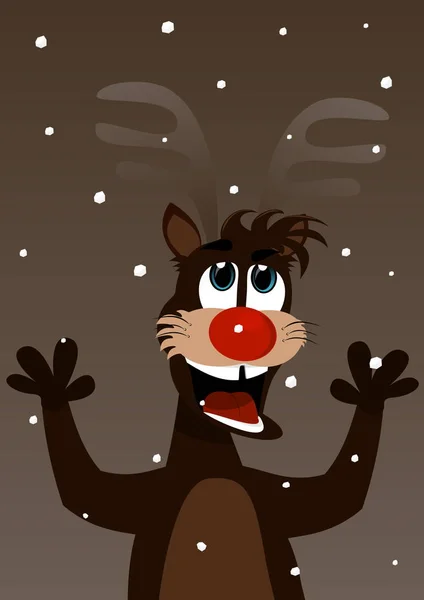 Reindeer Christmas Time — Stock Photo, Image