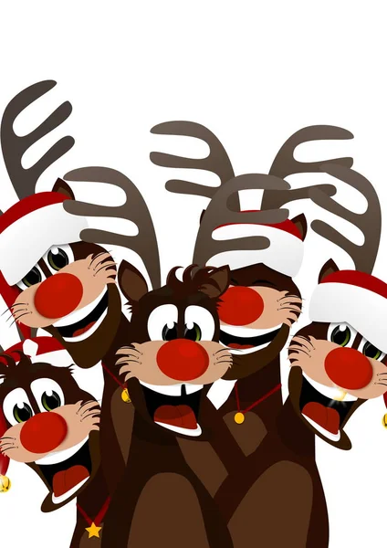 Reindeer Christmas Time — Stock Photo, Image