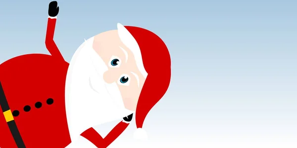 Santa Klaus Geliyor — Stok fotoğraf