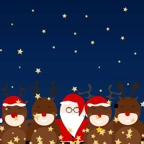 Santa Klaus Přichází — Stock fotografie