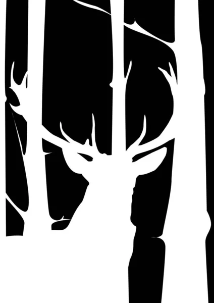 Antlers Big Deer — Stock Photo, Image