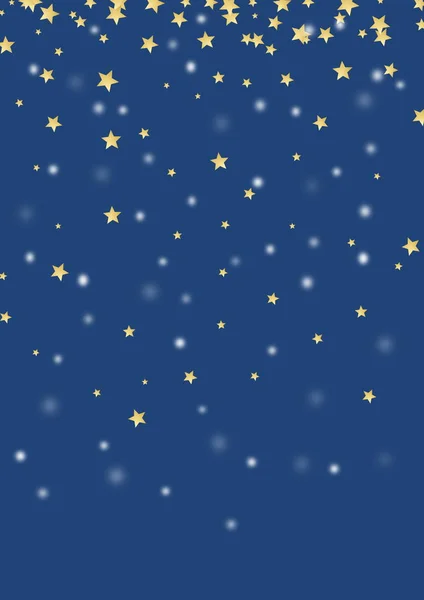 Background with falling stars