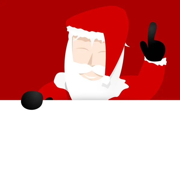 Weihnachtsmann Klaus Spricht Mit Ihnen — Stockfoto