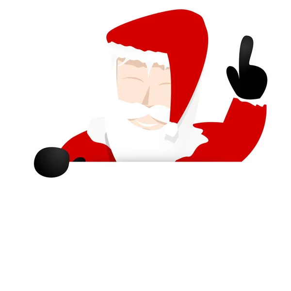 Santa Klaus Pratar Med Dig — Stockfoto