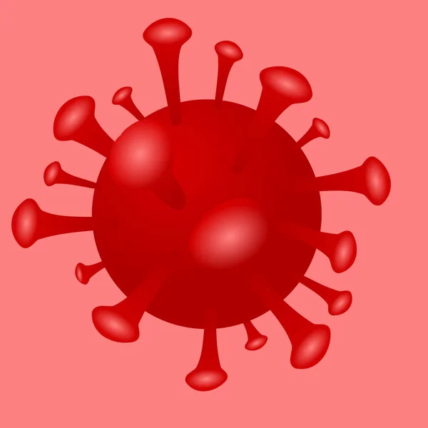 具有传染性的病原体病毒 — 图库照片