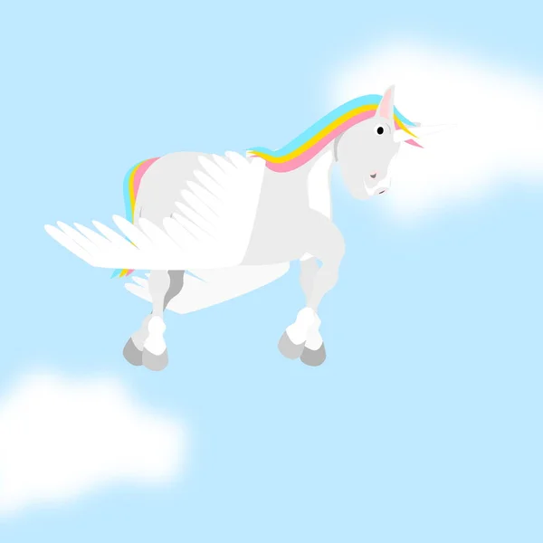 Unicorn Big Wings — Stock Photo, Image