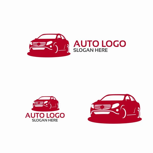 Logotipo automático, logotipo del coche, ilustración del vector — Vector de stock