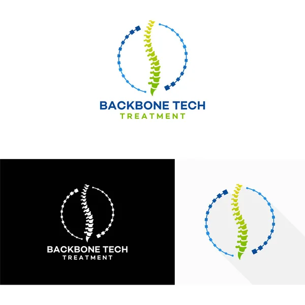 backbone treatment logo template designs