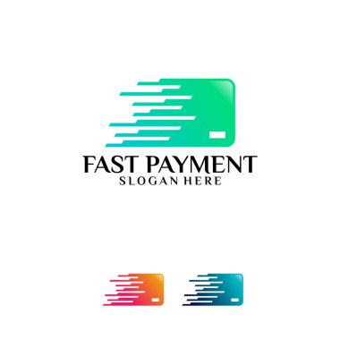 Hızlı Ödeme Logosu şablonu vektör çizimi dizayn etti