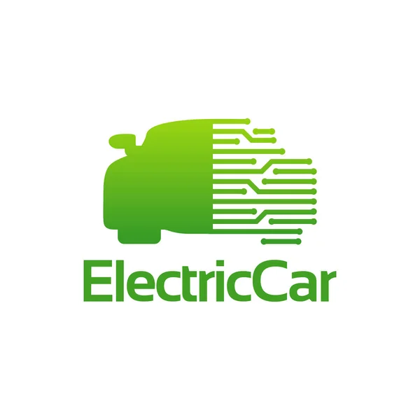 Electric Car Technology Logo template designs vector illustration