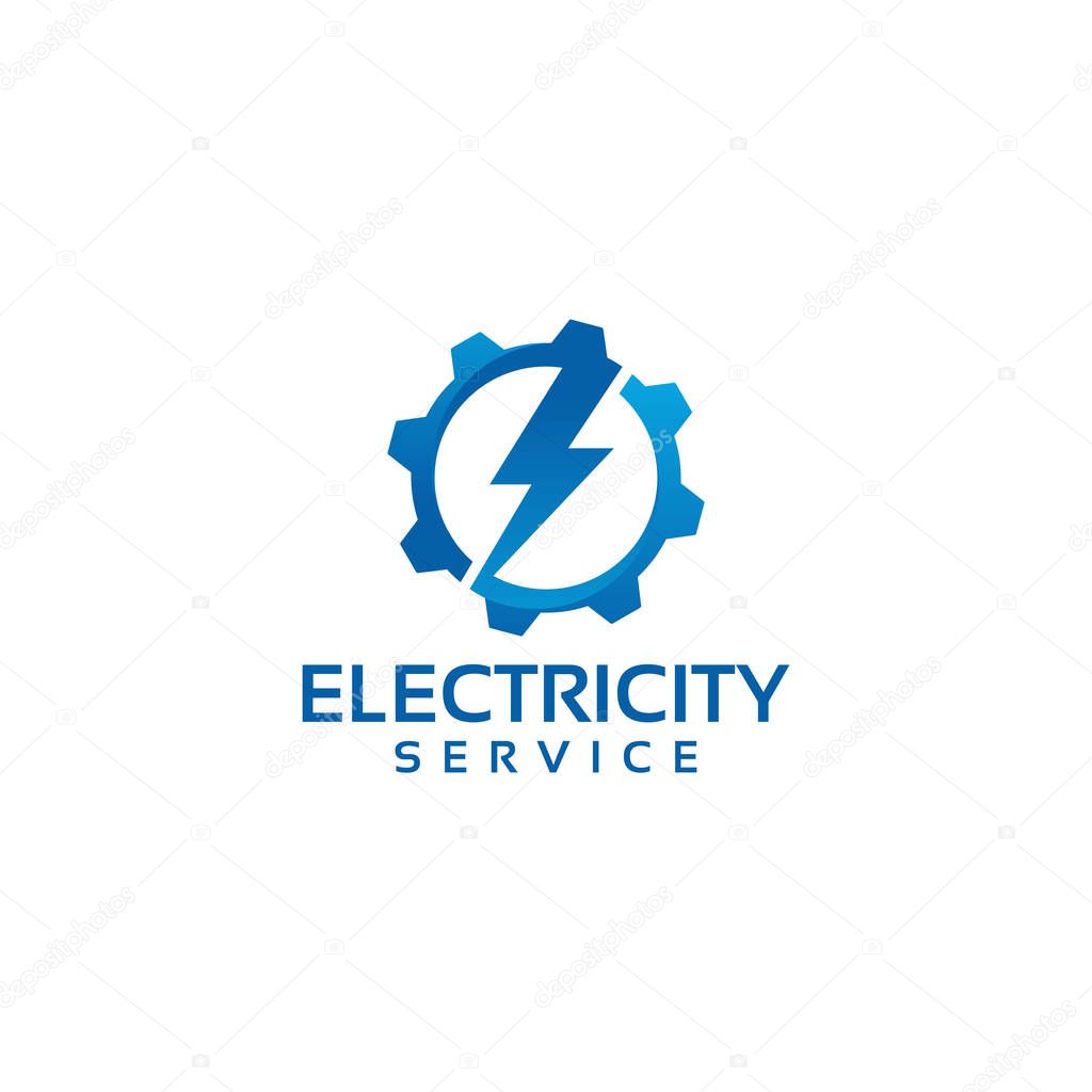 Electricity Service Logo designs