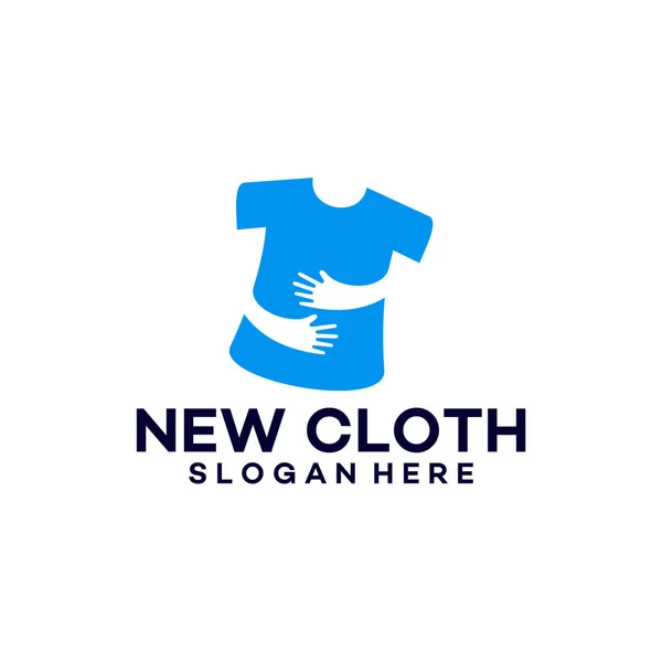 Νέα σχέδια πρότυπο Cloth Modern Logo — Διανυσματικό Αρχείο