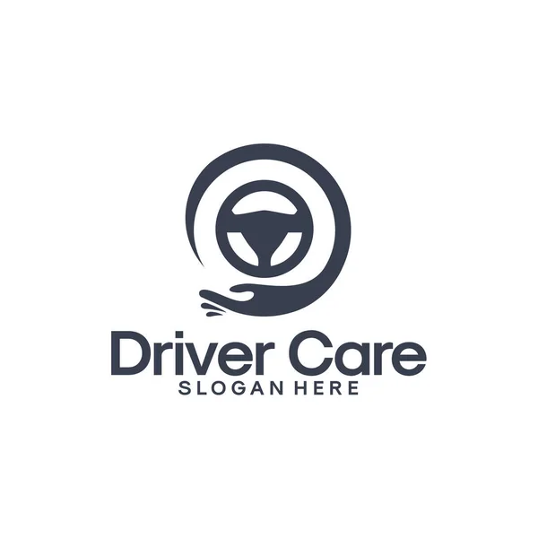 Automotive Care logo template, Driver Care logo designs vector