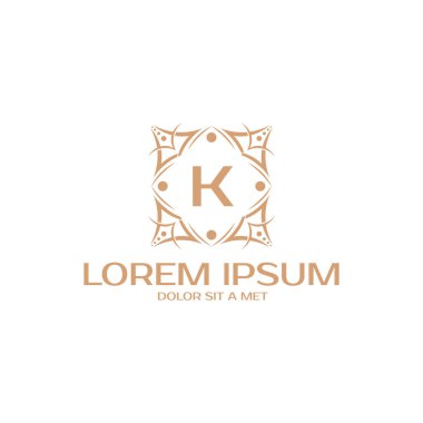 Lüks monogram X harfinin baş harfleri. Evrensel Süsleme ilk sembol vektörü