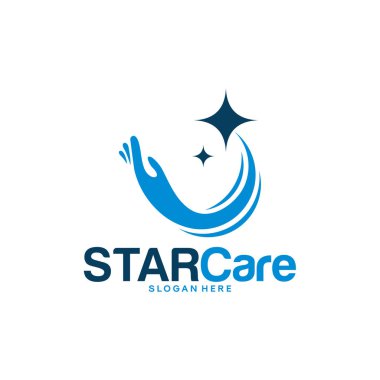 Star Care logosu konsept vektörü, Elite Care logo şablonu dizayn etti