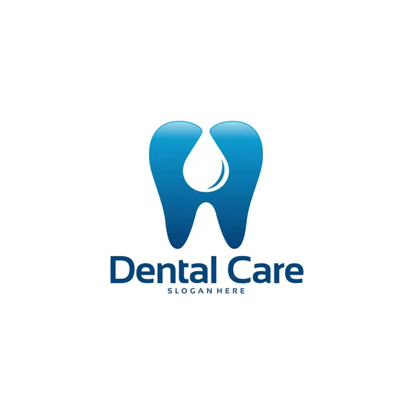 Logo Dental Care projektuje wektor koncepcyjny, szablon logo Pure Dental — Wektor stockowy