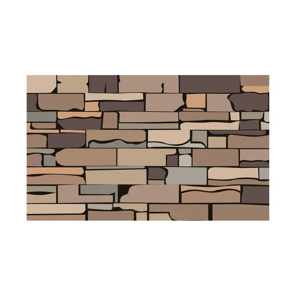 Stone texture, brick background texture — Stock Vector