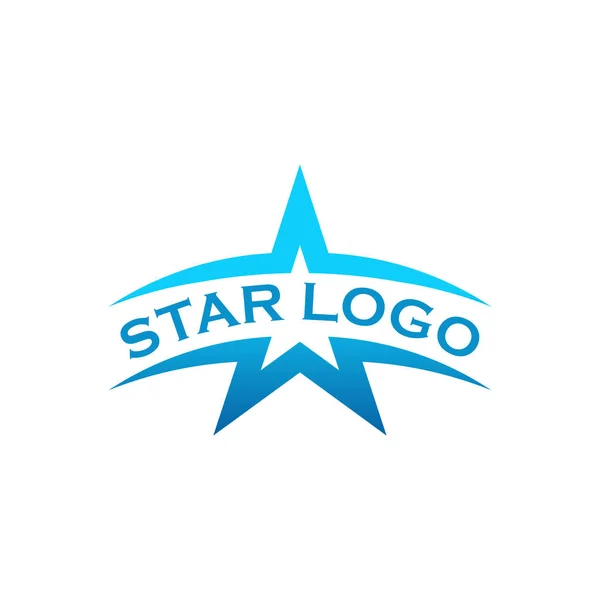 Modello di design del logo Star, design del logo Elegant Star — Vettoriale Stock
