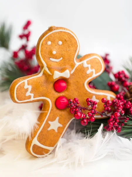 Pepparkakor mannen cookie — Stockfoto