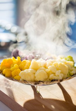 Karnabahar soğutma buğulama