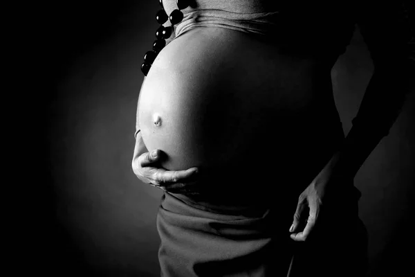Wunderbare schwangere Frau — Stockfoto