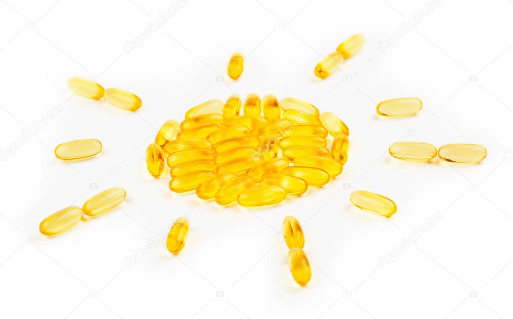 Vitamin D3 capsules 