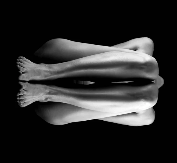 Abstrakter weiblicher Körper — Stockfoto