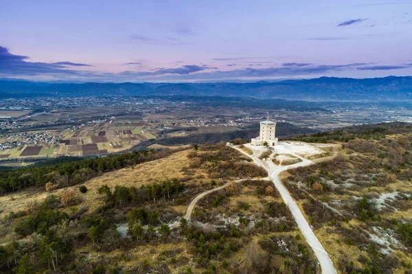 Cerje monument from above — Stock Photo, Image