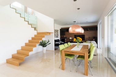 Yemek odası ve oturma odası