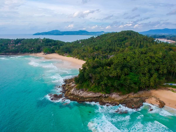 Spiaggia tropicale dall'alto — Foto Stock