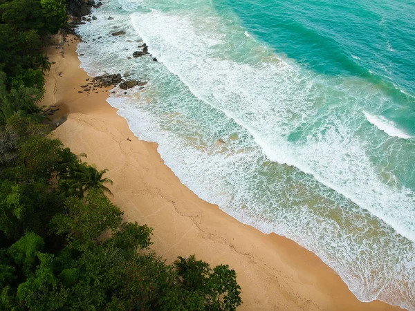 Spiaggia tropicale dall'alto — Foto Stock