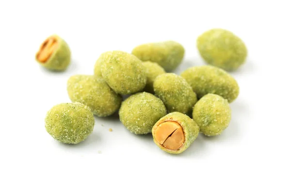 Wasabi-Erdnüsse — Stockfoto