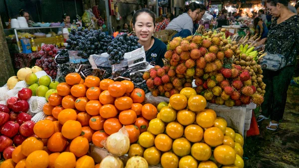Centrale markt in Siam Reap — Stockfoto