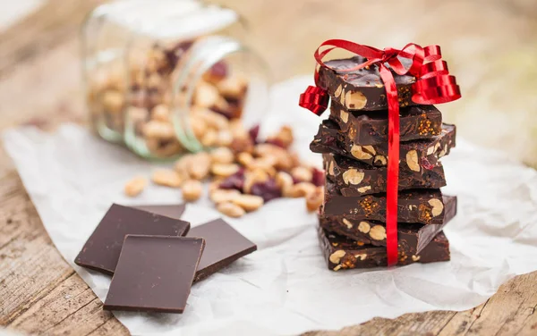 Cioccolato fatto in casa — Foto Stock