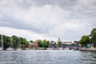 Stockholm, İsveç'te Sodermalm bölge üzerinde göster