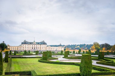 Drottningholm Sarayı Stokholm, İsveç üzerinden görünüm
