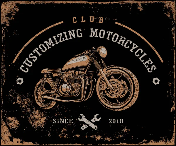 Motosiklet, Retro, Racer, eski motosiklet, taşıma