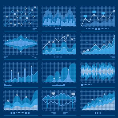 Büyük veri planı veri Analytics vektör
