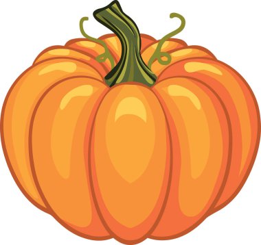 Thanksgiving Pumpkin autumn party holiday clipart