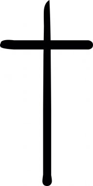 Mezar taşı çapraz Halloween etiketi