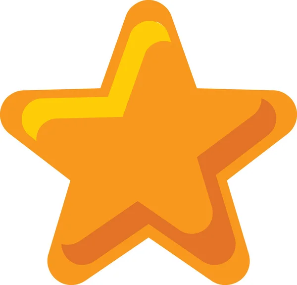 Christmas Star klistermärke Xmas ikon Symbol — Stock vektor