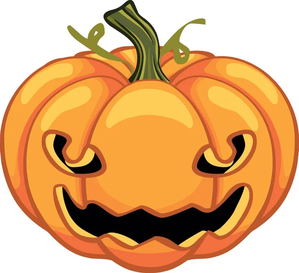 Calabaza fiesta de halloween fiesta otoño — Vector de stock