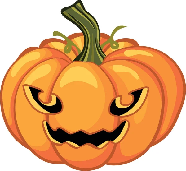 Calabaza fiesta de halloween fiesta otoño — Vector de stock