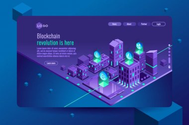 Bankacılık Web sitesi şablonu veya afiş